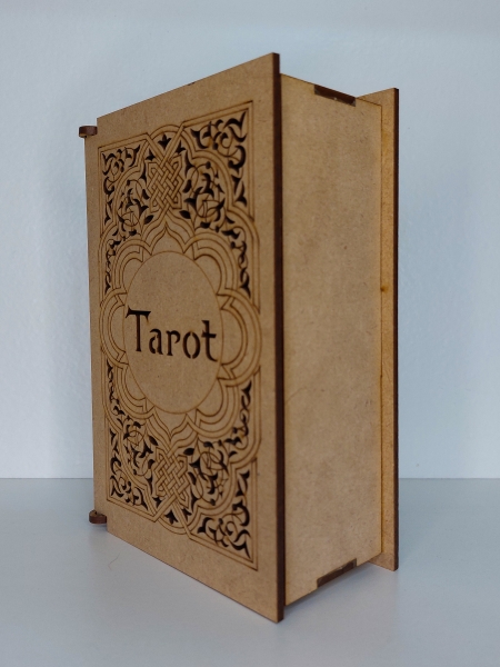 Cofre Rectangular para Mazos, Calado 