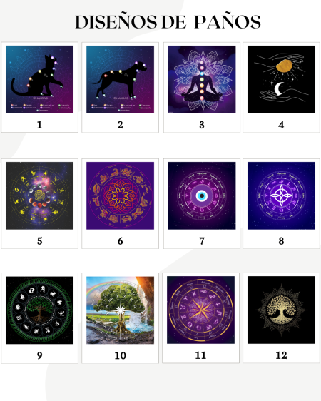 Cofre Fibrofácil Calado + Paño + Tarot Rider