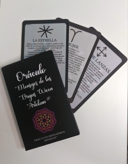 Oráculo Wicca + Paño + Bolsita