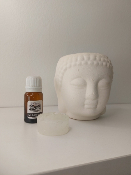 Hornillo Artesanal + Aceite Esencial + Vela