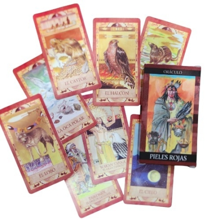 Oráculo Pieles Rojas + Bolsita