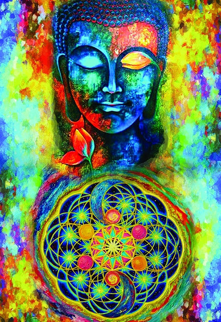 Tapiz de Pared Ser Espiritual, Buda (N° 5)